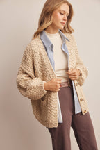Handmade Chunky Knit Cardigan