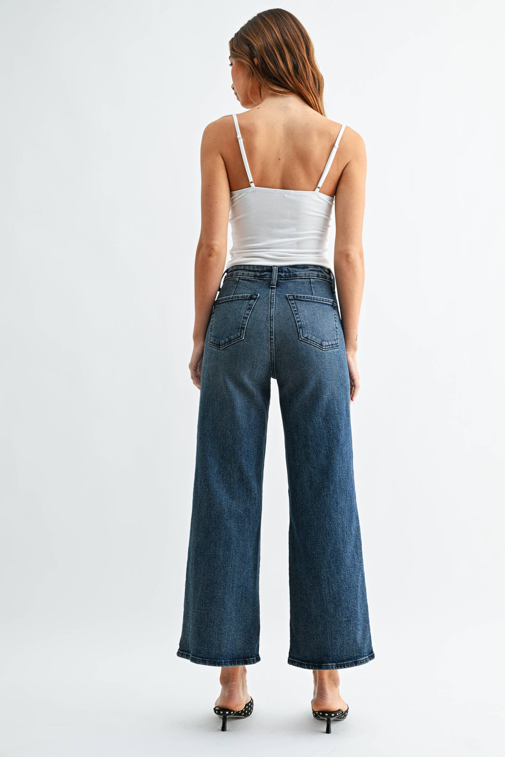 JB Collection High Rise Wide Leg
