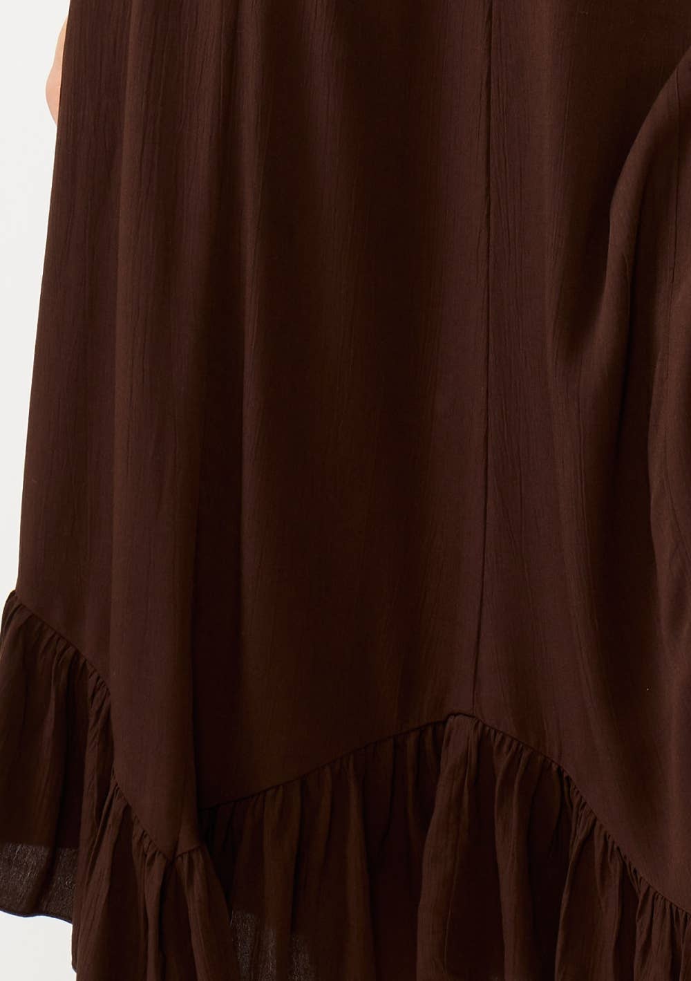 Flowy Smocked Ruffle Hem Skirt