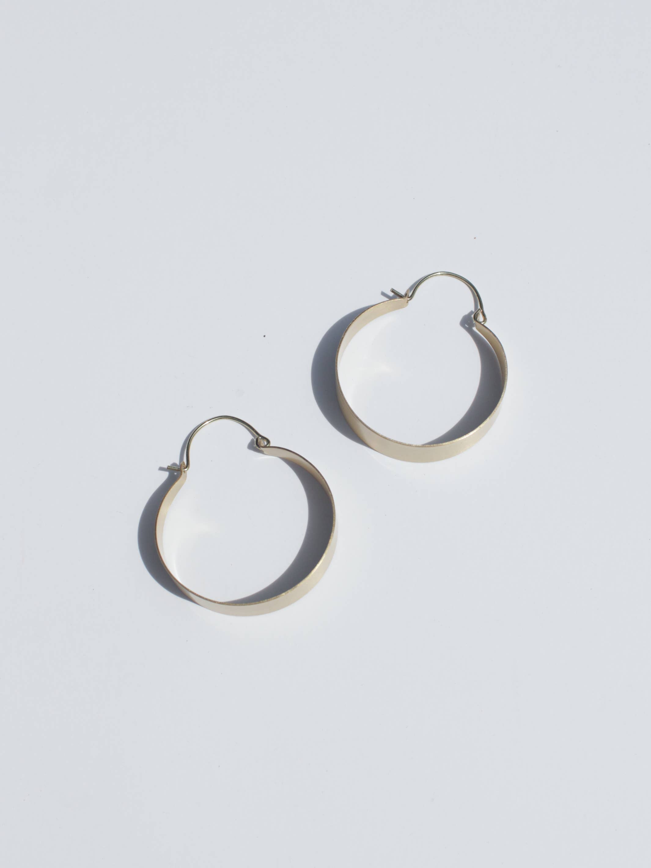 Brassy Statement Earrings