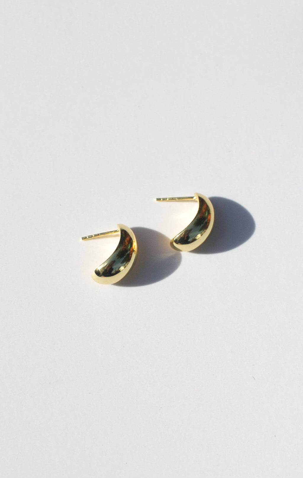 Luxe Gold Huggie Earrings