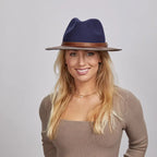 Wool Felt Leather Outdoor Fedora Style - Summit