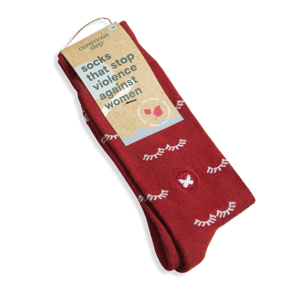 Socks that Stop Violence Against Women (Batting Eyelashes)