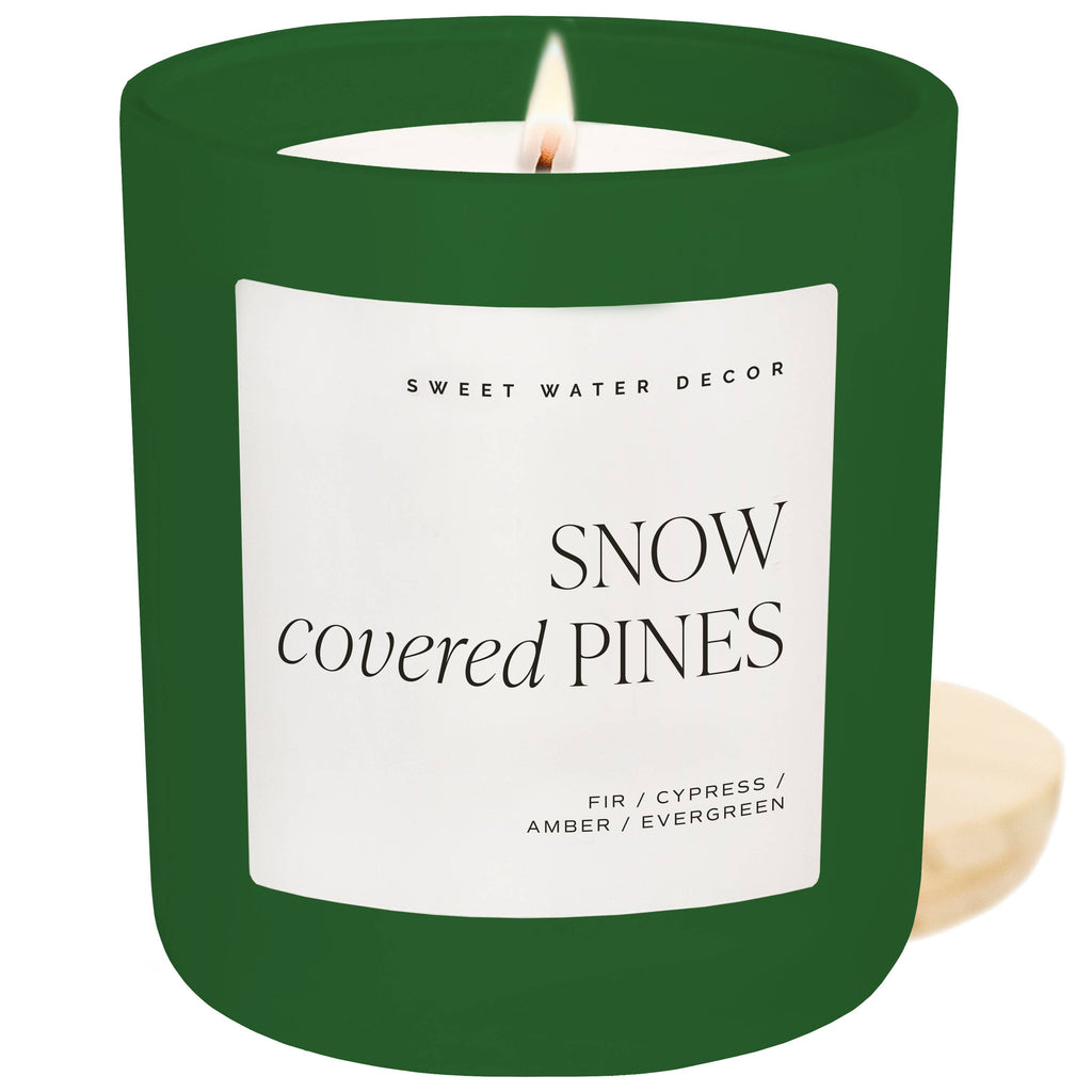 Snow Covered Pines 15 oz Soy Candle