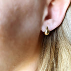 10mm Teardrop Stud Earrings