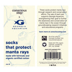 Socks that Protect Manta Rays