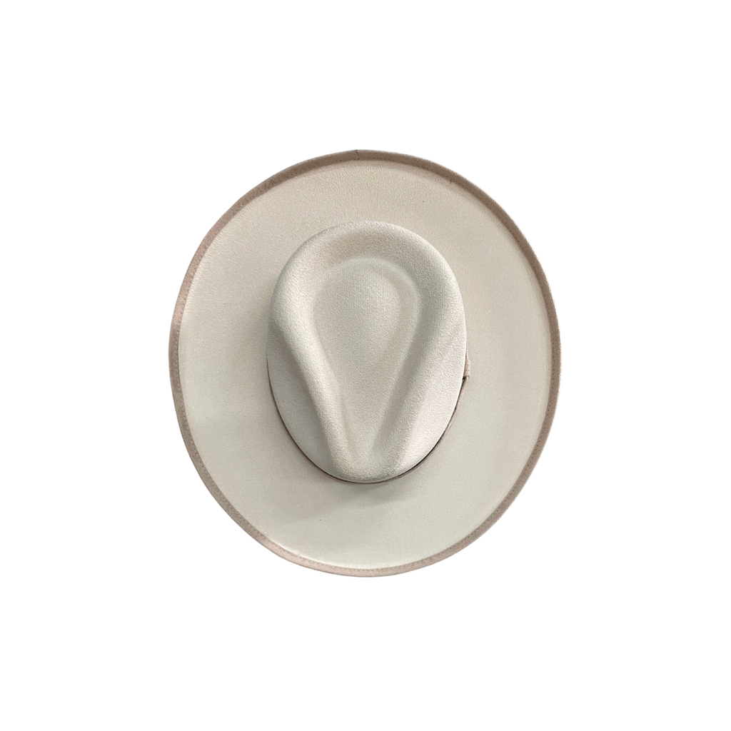 Two-Toned Vegan Suede Hats
