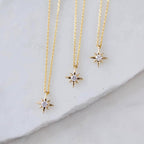 Mini CZ Star Necklace