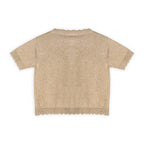 Strawberry Pocket Baby Knit Cardigan + Shorts Set (Organic)