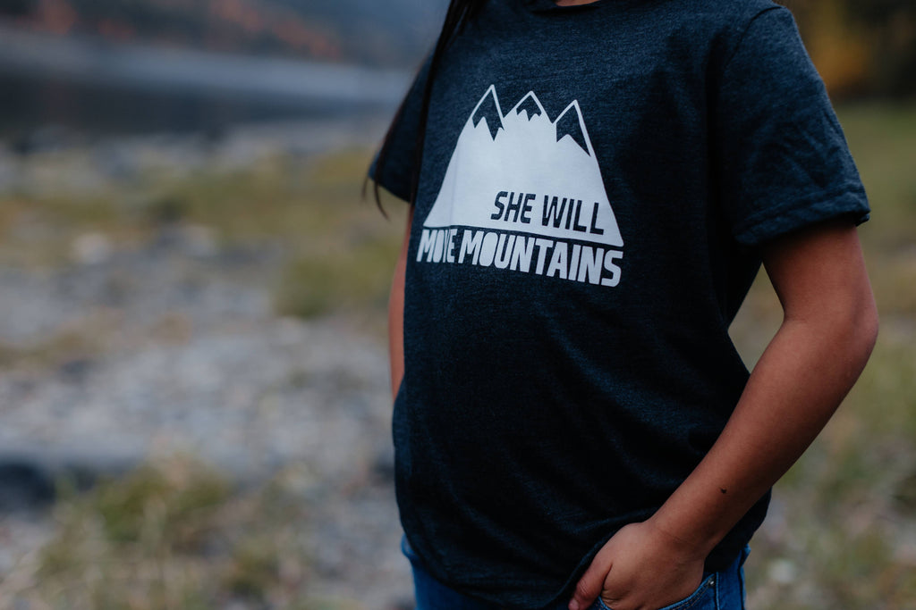 She Will Move Mountains Toddler Tee
