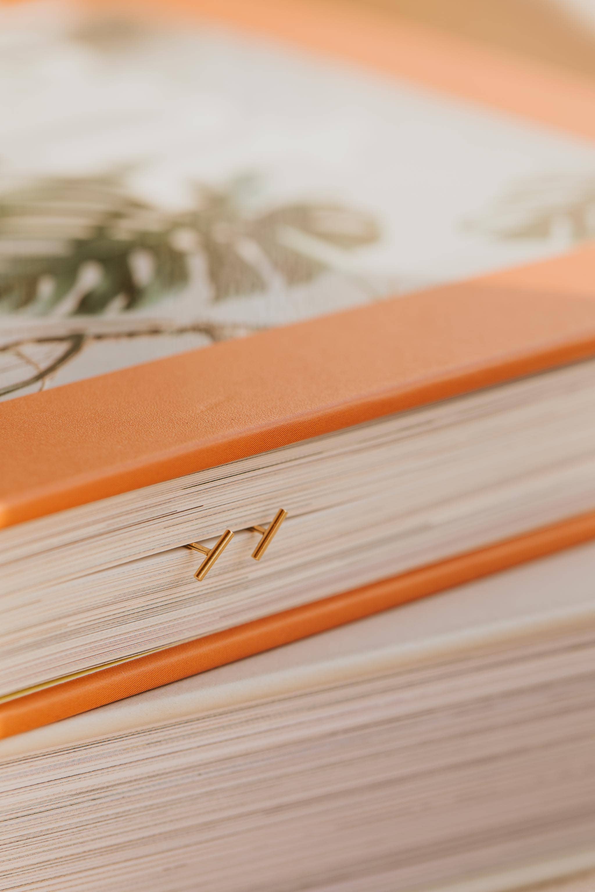 Tiny Bar Stud Earrings