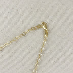 Diamond Cut Detailed Chain Necklace
