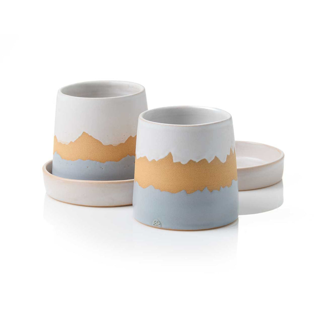 Smoky Mountain Pass Planters - 1 or set of 2