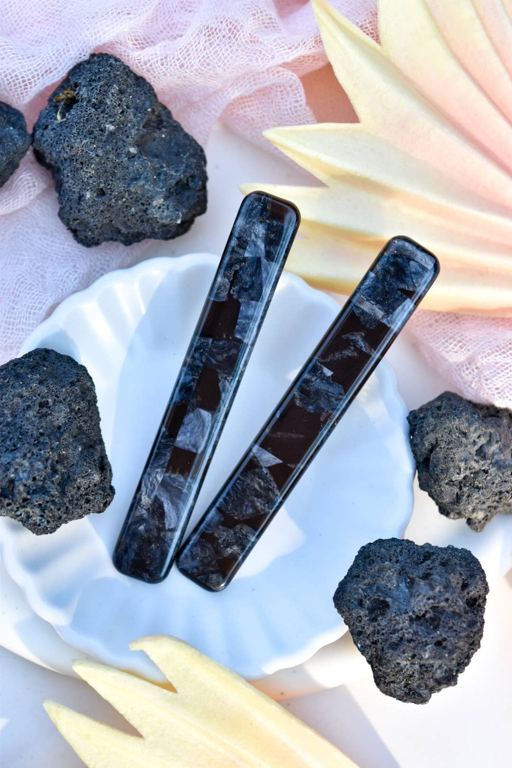 Long Rectangle Hair Clip Set 2 Pack