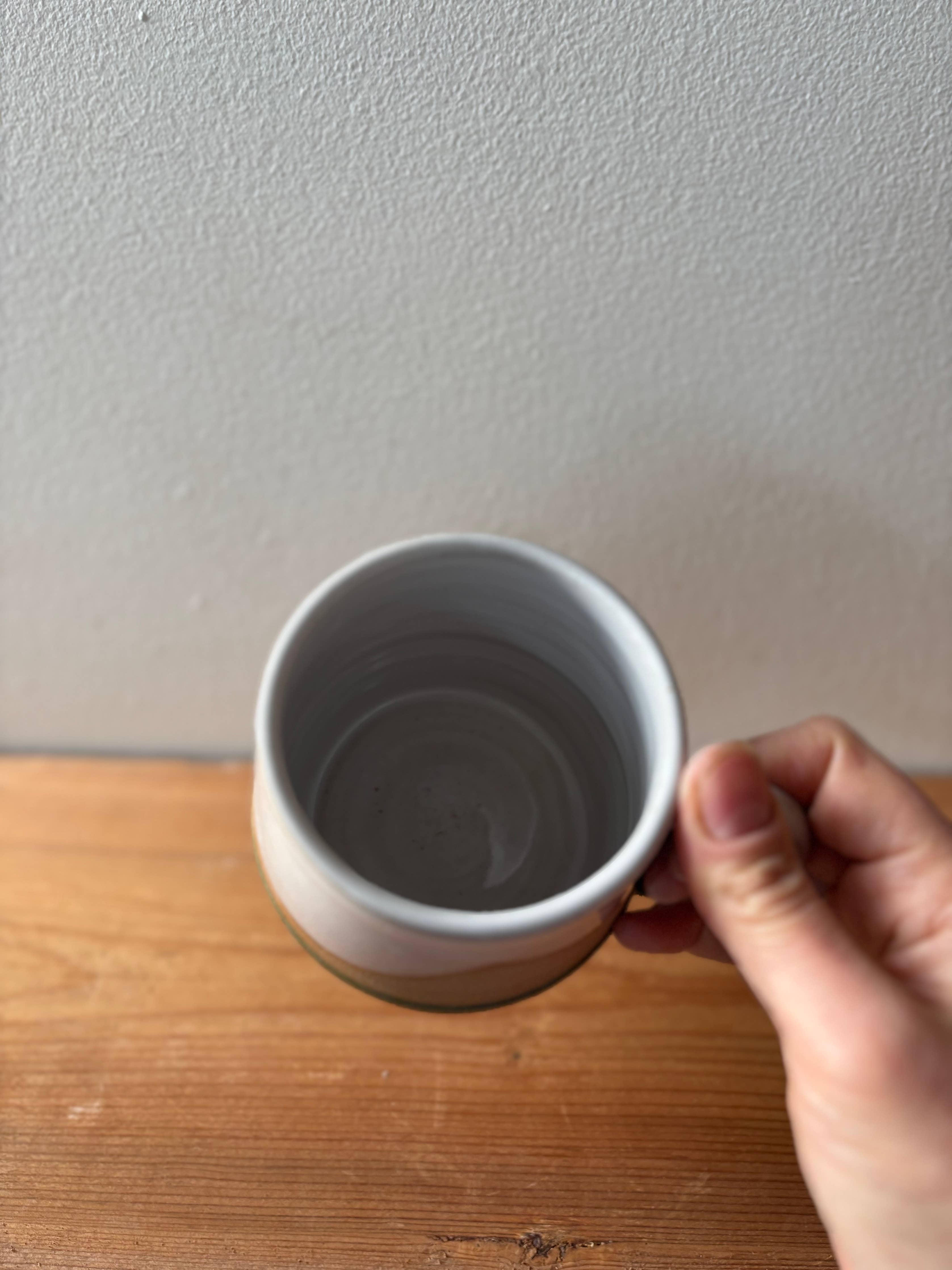 Handmade Ceramic Earth Lines Mug