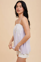 Embroidered Cami