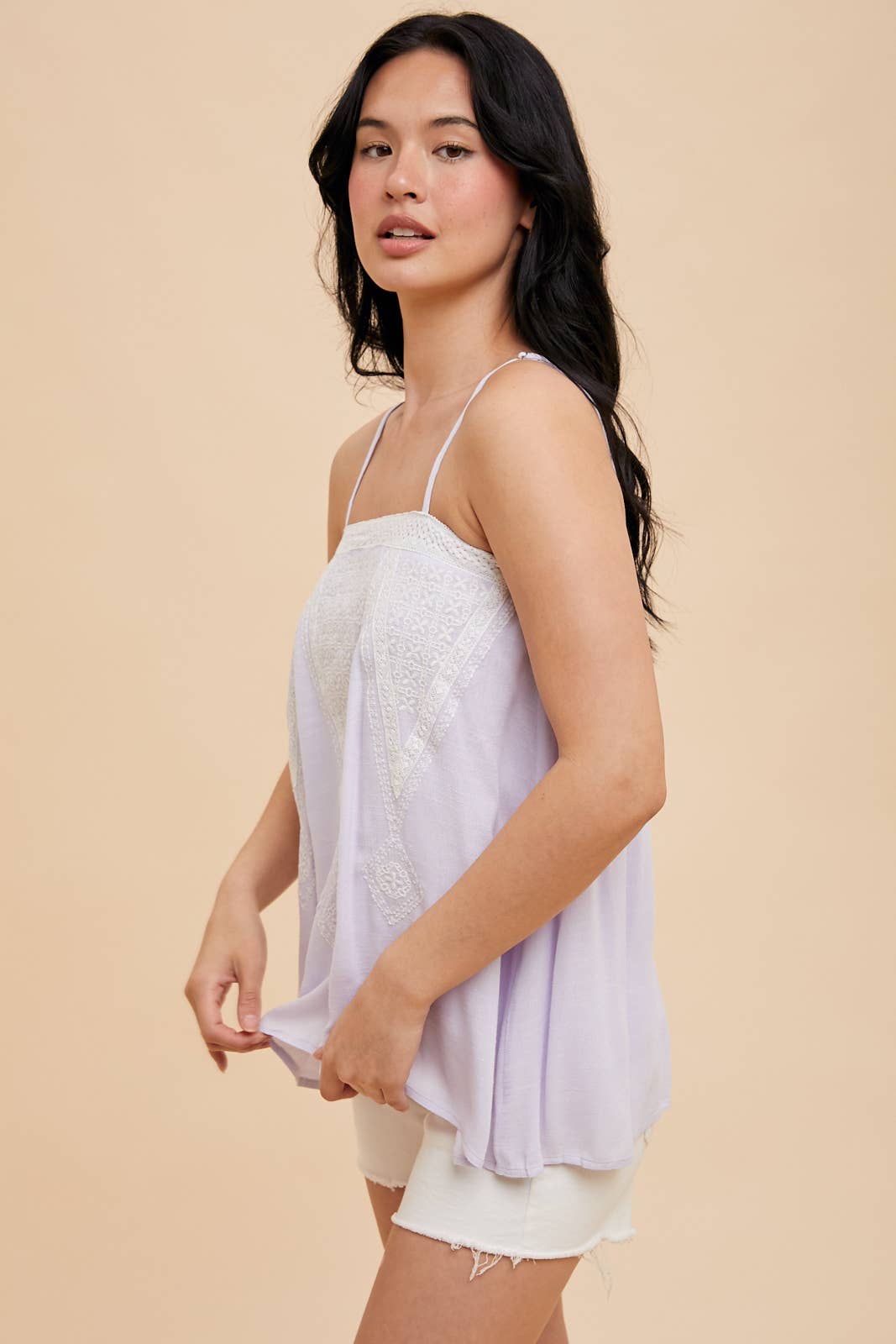 Embroidered Cami