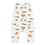 Savannah Sleeveless Button Baby Jumpsuit