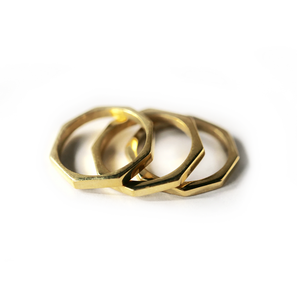 Pembe Stack Ring