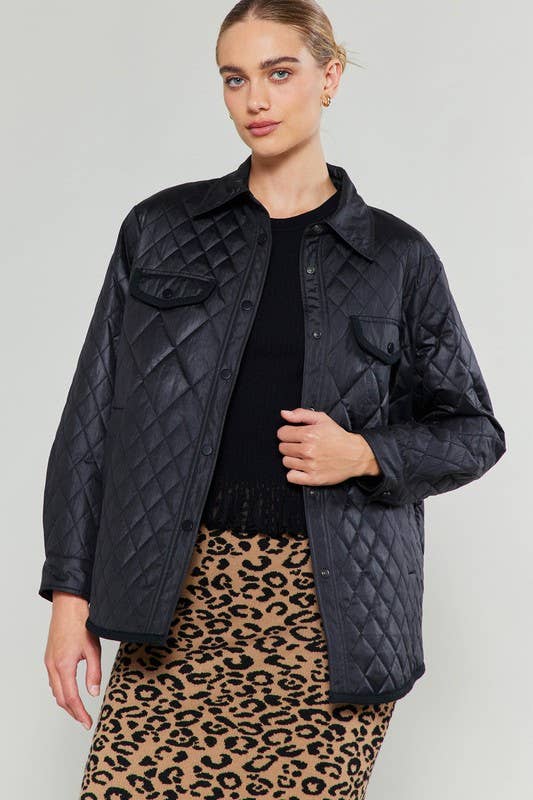 Diamond Shaped Quilting Jacket