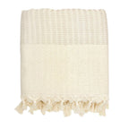 Plush Wavy Turkish Throw Blanket