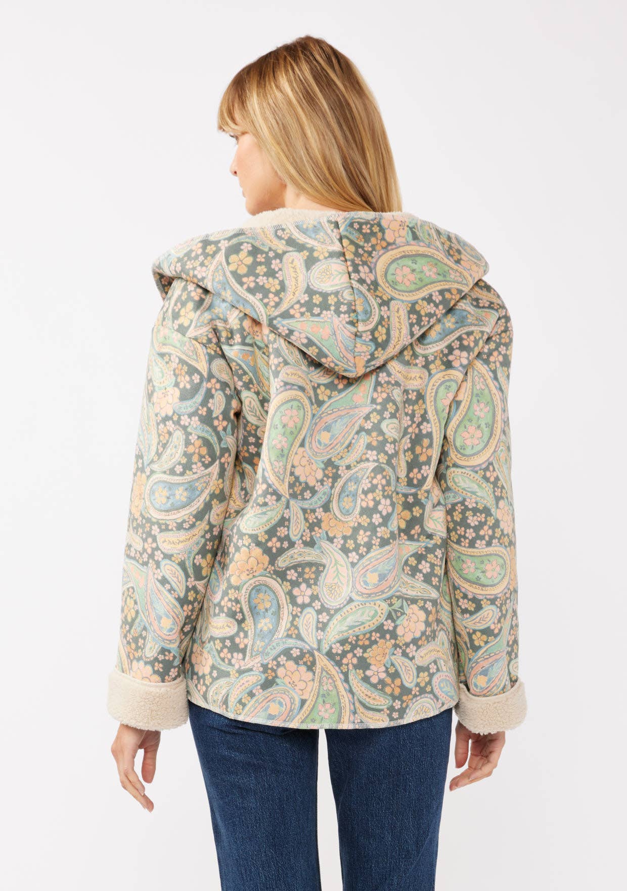 Long Sleeve Hooded Jacket with Pockets