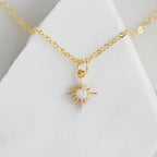 Opal North Star Necklace