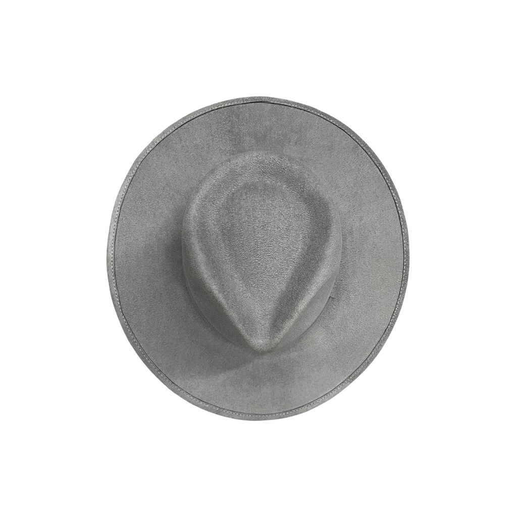 Vegan Suede Tear Drop Hat