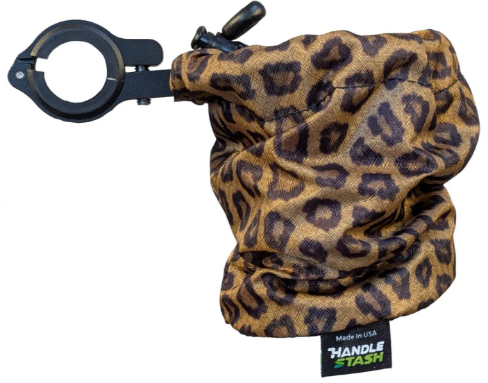 Shock-Absorbing Cup Holder - Leopard Print