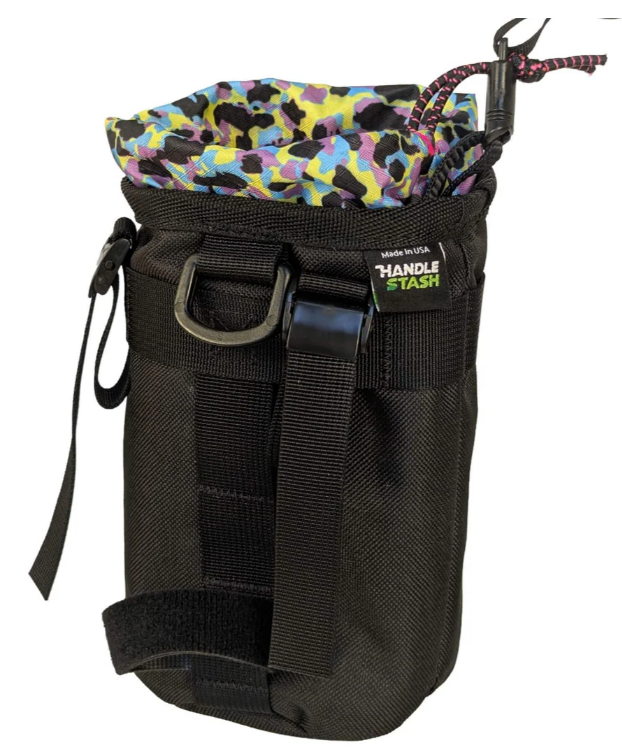 Stem Bag - Black & Party Panther