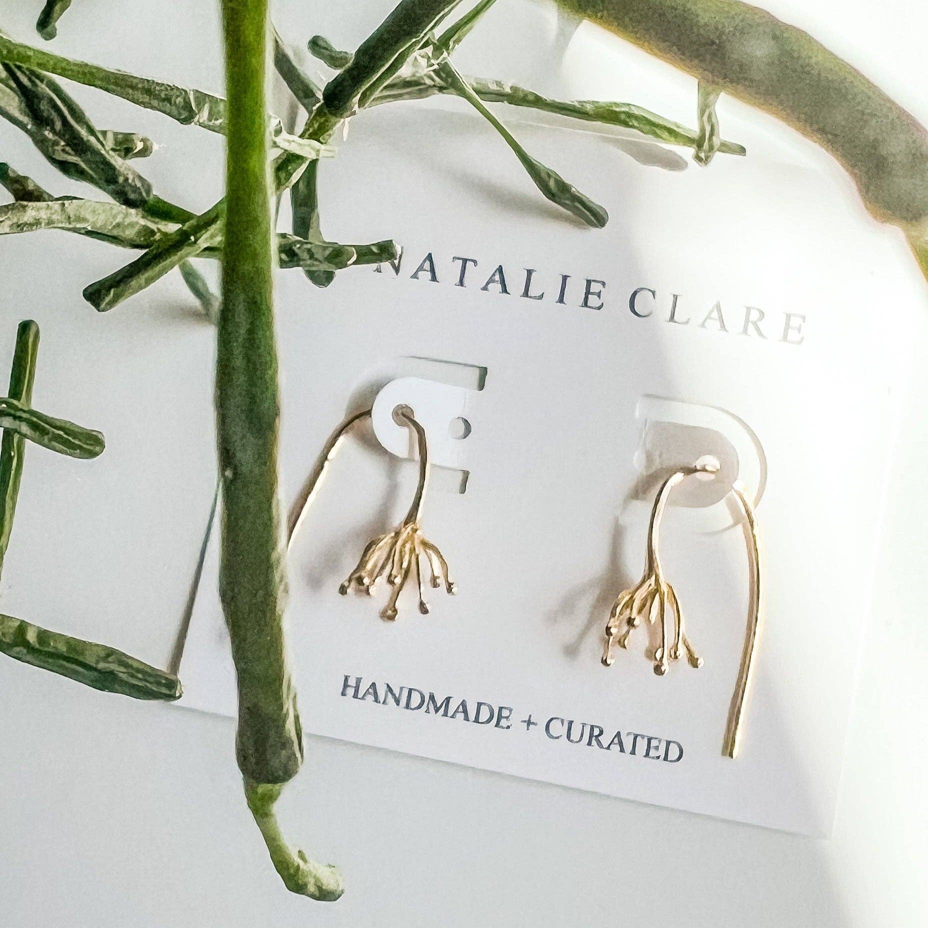 Pod Flower Earring