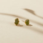 Peridot Stud Earrings