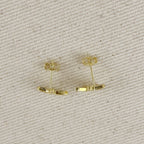 CZ Sea Star Stud Earrings