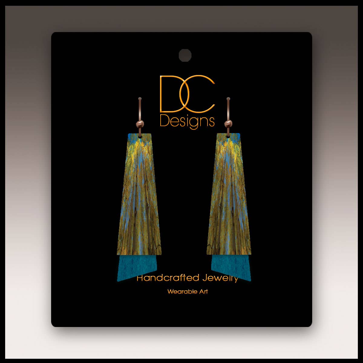 Bright Summer Aspen Nature Flutter Multilayer Earrings