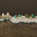 Turquoise Studs, Gemstone Stud Earrings, Birthday Gift