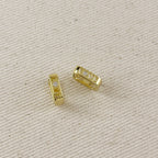 Love CZ Hoop Earrings