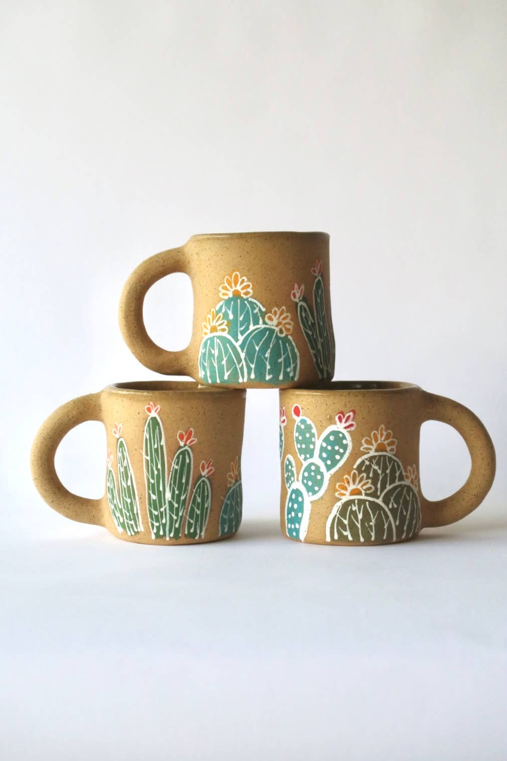 Colorful Cactus House Mug 