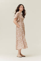 PRINTED MIDE DRESS