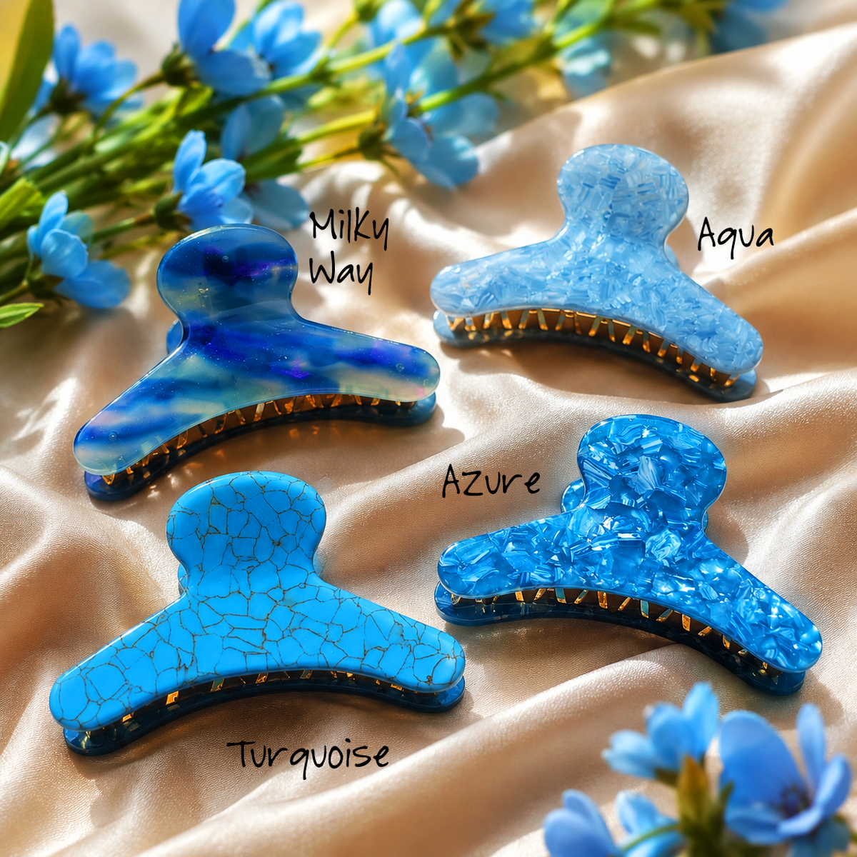 French Claw Hair Clips | Italian Acetate Claw
