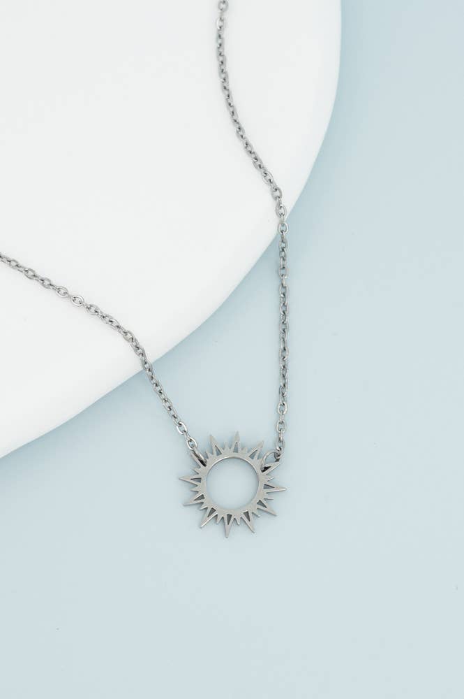Mallory Silver Necklace