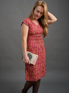 Artsy Traveler Dress Berry Poppy