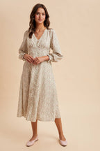 Floral Button Down Maxi Dress