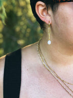 Pearl Link Earrings