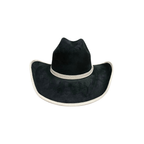 Vegan Suede Western Cowboy Hat