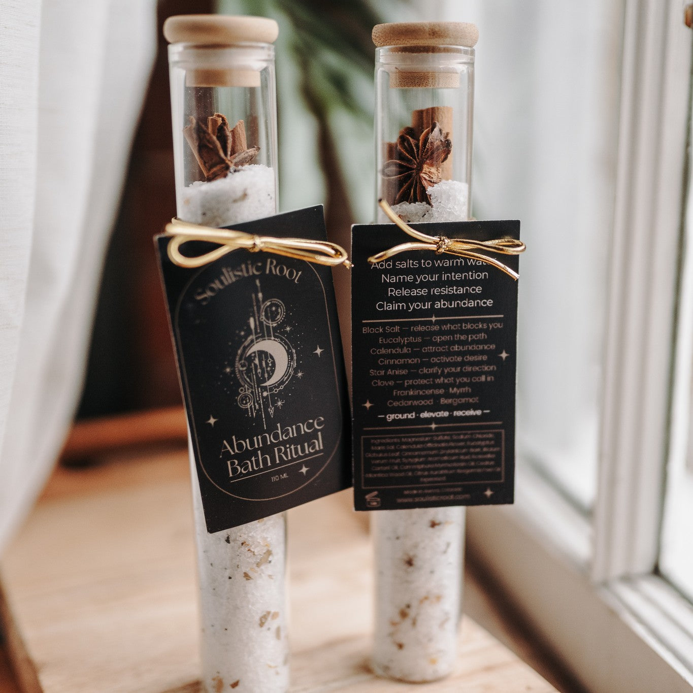 Abundance Manifestation Bath Soak - Intention Bath Salts