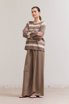 THICK THIN STRIPE SWEATER