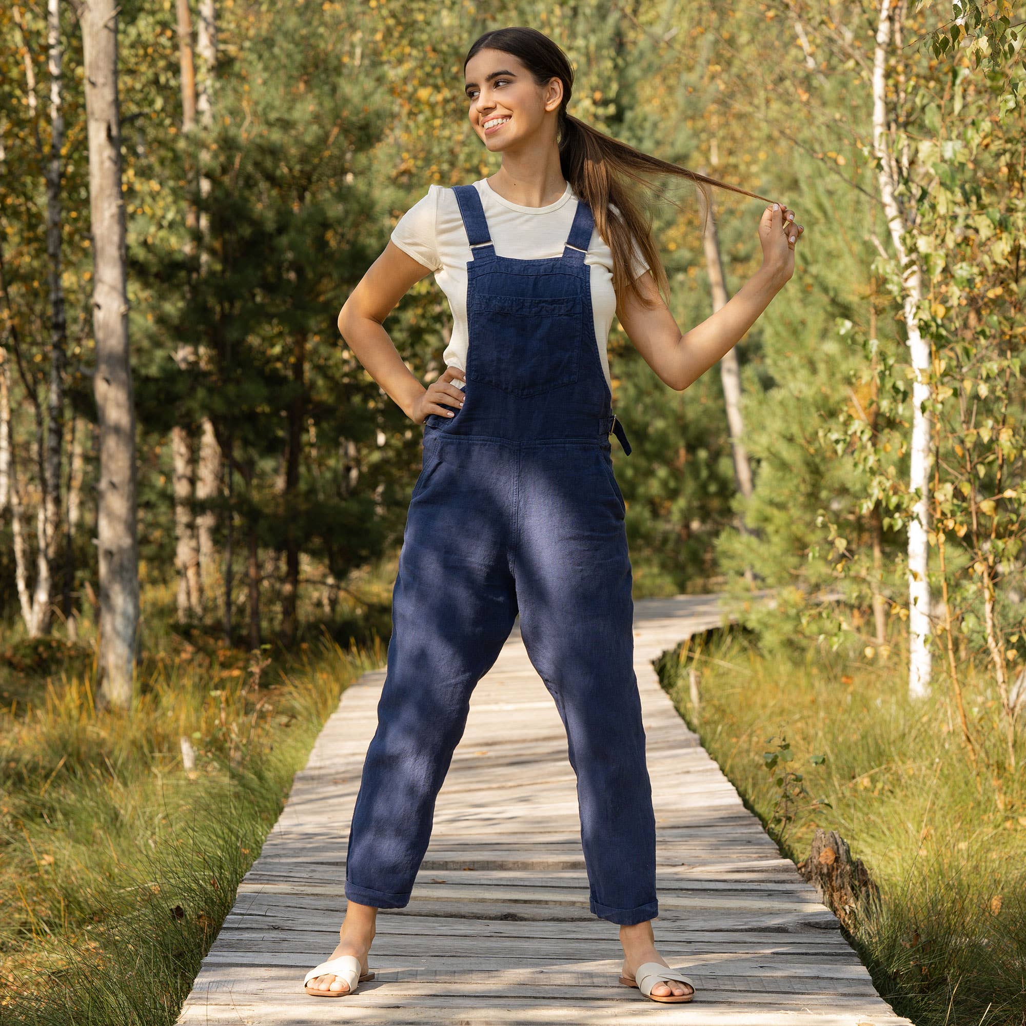 Dunagree Linen Jumpsuit Nicci