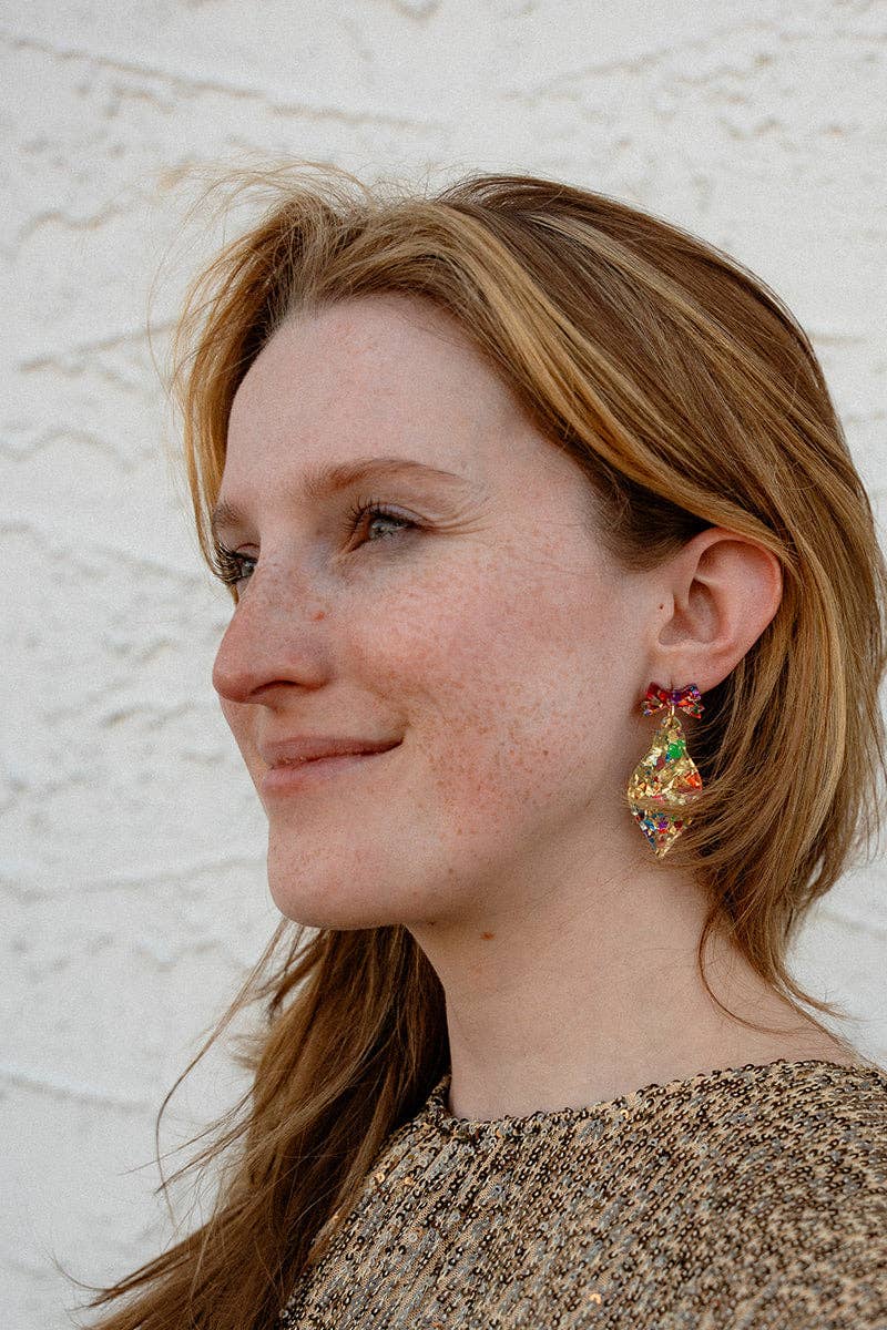 Vintage Ornament Earrings