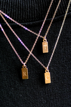 Mini Dog Tag Necklace
