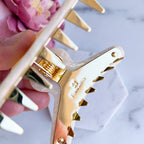 French Hair Claw in Creamsicle